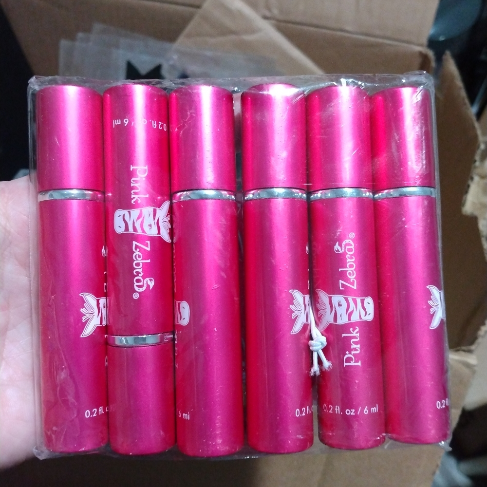 Pink zebra mini sprayers